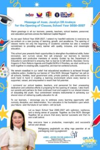 Dream, Learn, Achieve: School Year 2026–2027